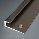 Ukončovací profil vŕtaný 30x10mm, hrúbka 7mm